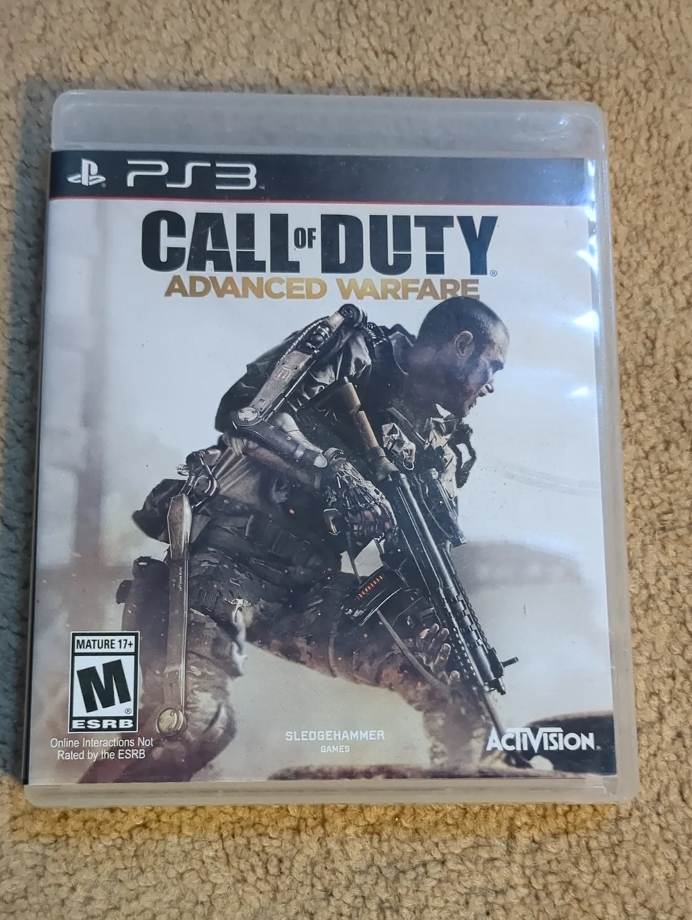 Call of Duty: Advanced Warfare - PS3 Game (White Cover)